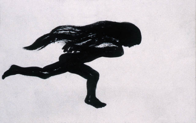 Girl Running Away