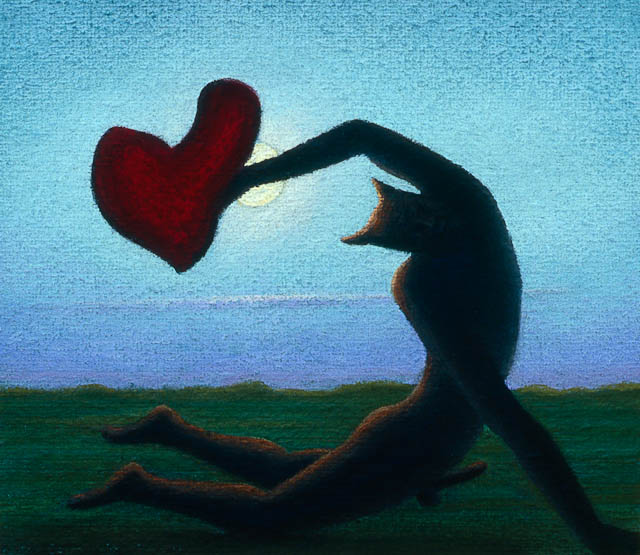 Devil Tossing Heart